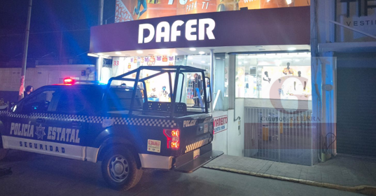 Comando asalta joyería en pleno centro de Chiautempan; se lleva 300 mil pesos